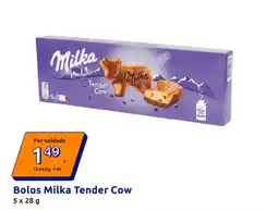 Action Bolos Milka Tender Cow promoção