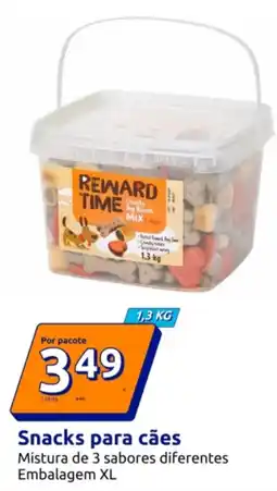Action Reward time snacks para cães promoção
