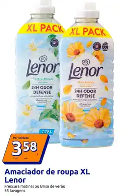 Action Amaciador de roupa XL Lenor promoção