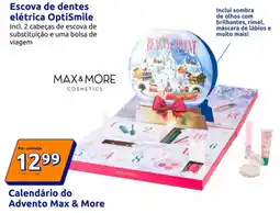 Action Calendário do Advento Max & More promoção