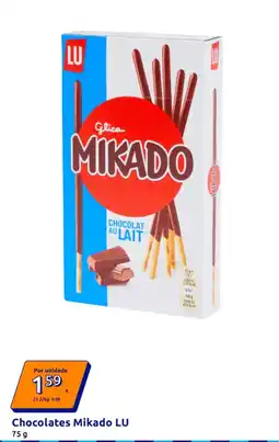 Action Chocolates Mikado LU promoção