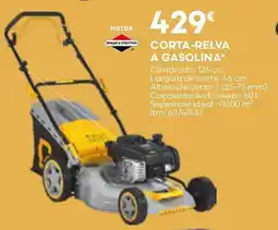 Bricomarché Corta-relva a gasolina promoção