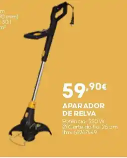 Bricomarché aparador de relva promoção