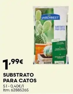 Bricomarché Jardibest substrato para catos promoção