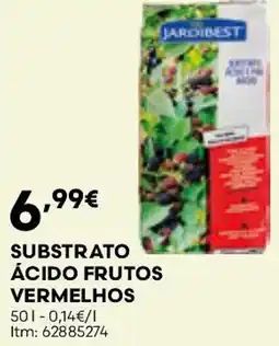 Bricomarché Jardibest substrato ácido frutos vermelhos promoção