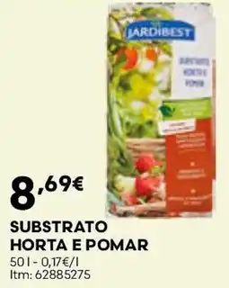 Bricomarché Jardibest substrato horta e pomar promoção