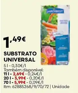 Bricomarché Substrato universal promoção