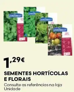 Bricomarché Sementes hortícolas e florais promoção
