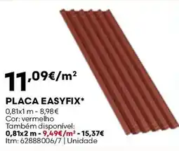 Bricomarché placa easyfix* promoção