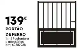 Bricomarché Portão de ferro promoção