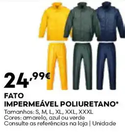 Bricomarché fato impermeável poliuretano* promoção