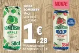 E.Leclerc Sidra somersby promoção