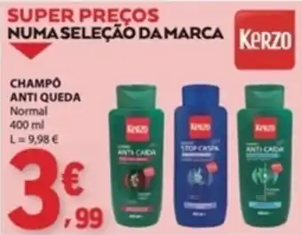 E.Leclerc Champô anti queda kerzo promoção