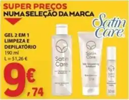 E.Leclerc Gel 2 em 1 limpeza e depilatório promoção