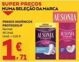 E.Leclerc Pensos higiénicos protegeslip ausonia promoção