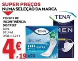 E.Leclerc Pensos de incontinência discreet promoção