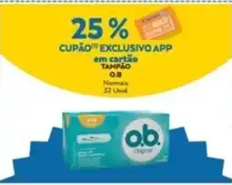 E.Leclerc Tampão o.b. original promoção