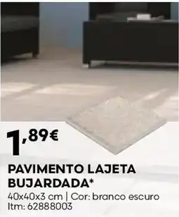 Bricomarché Pavimento lajeta bujardada promoção