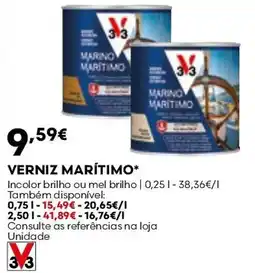 Bricomarché Verniz marítimo promoção