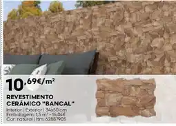 Bricomarché revestimento cerâmico "bancal" promoção