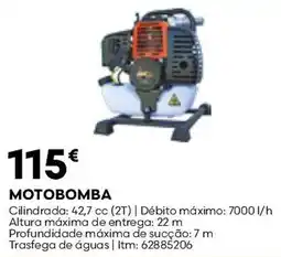 Bricomarché Motobomba promoção