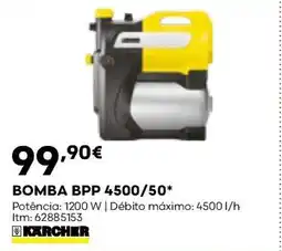 Bricomarché Bomba bpp 4500/50 promoção