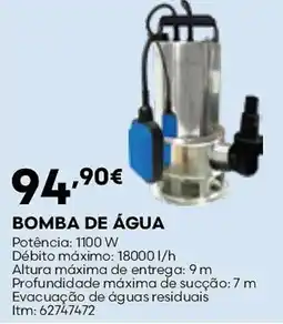 Bricomarché bomba de água promoção