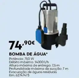 Bricomarché bomba de água* promoção