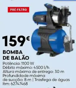 Bricomarché Bomba de balão promoção