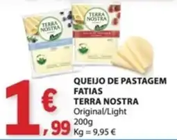 E.Leclerc Queijo de pastagem fatias terra nostra promoção