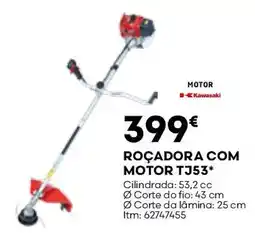 Bricomarché roçadora com motor kawasaki promoção