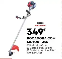 Bricomarché Roçadora com motor tja45 promoção