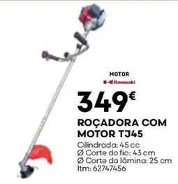 Bricomarché roçadora com motor tja45 promoção
