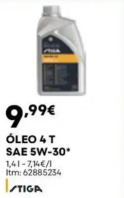 Bricomarché Óleo 4 t sae 5w-30 promoção