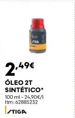 Bricomarché Óleo 2t sintético promoção