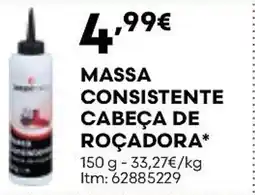 Bricomarché Massa consistente cabeça de roçadora promoção