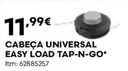 Bricomarché Cabeça universal easy load tap-n-go promoção