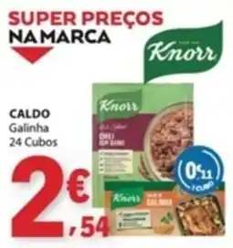 E.Leclerc Knorr caldo galinha promoção
