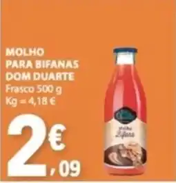 E.Leclerc molho para bifanas dom duarte promoção