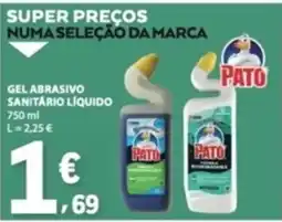 E.Leclerc Gel abrasivo sanitário líquido pato promoção