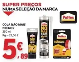E.Leclerc Pattex cola não mais pregos promoção