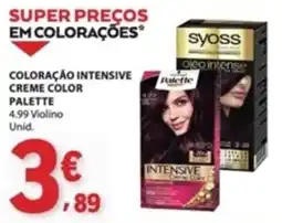 E.Leclerc Coloração Intensive Creme Color Palette promoção
