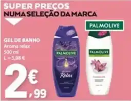 E.Leclerc Gel de banho aroma relax palmolive promoção