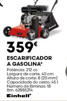 Bricomarché escarificador a gasolina einhell promoção