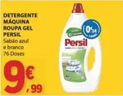 E.Leclerc Detergente máquina roupa gel persil sabão azul e branco promoção
