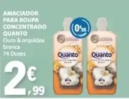 E.Leclerc Amaciador para roupa concentrado quanto ouro & orquídea branca promoção
