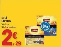 E.Leclerc Chá lipton promoção