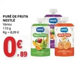 E.Leclerc puré de fruta nestlé promoção