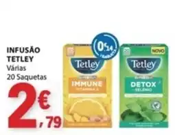 E.Leclerc Infusão tetley promoção