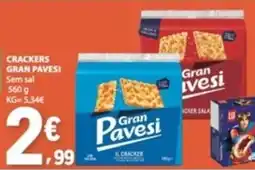 E.Leclerc Crackers gran pavesi promoção